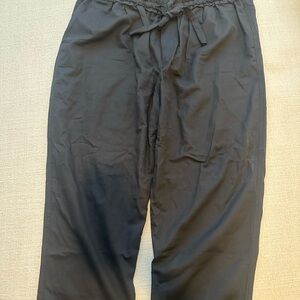GAP Black pants with Elastic Waistband and Relaxed Fit